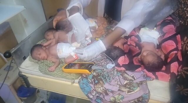 Melancholy hovers in Kano as mother of quintuplets dies a day after delivery