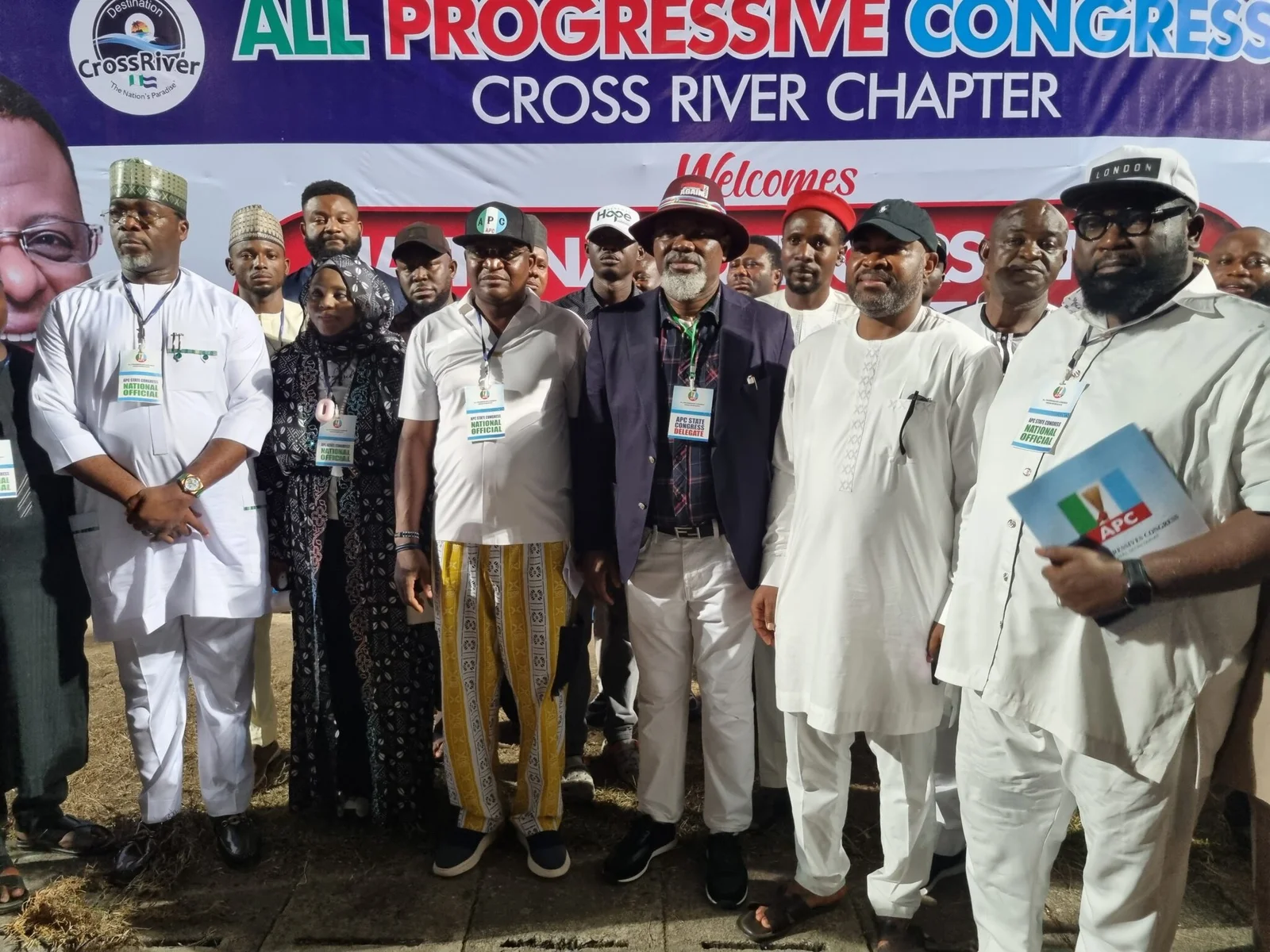 Ex- governor Ben Ayade, John Owan-Enoh, others conspicuously absent as members of Cross River APC elect new executives on Tuesday.