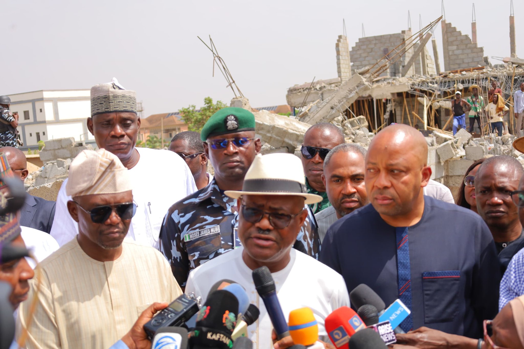 FCT Minister Nyesom Wike discloses why he ordered demolition of buildings being erected in the Katampe Extension area of Abuja