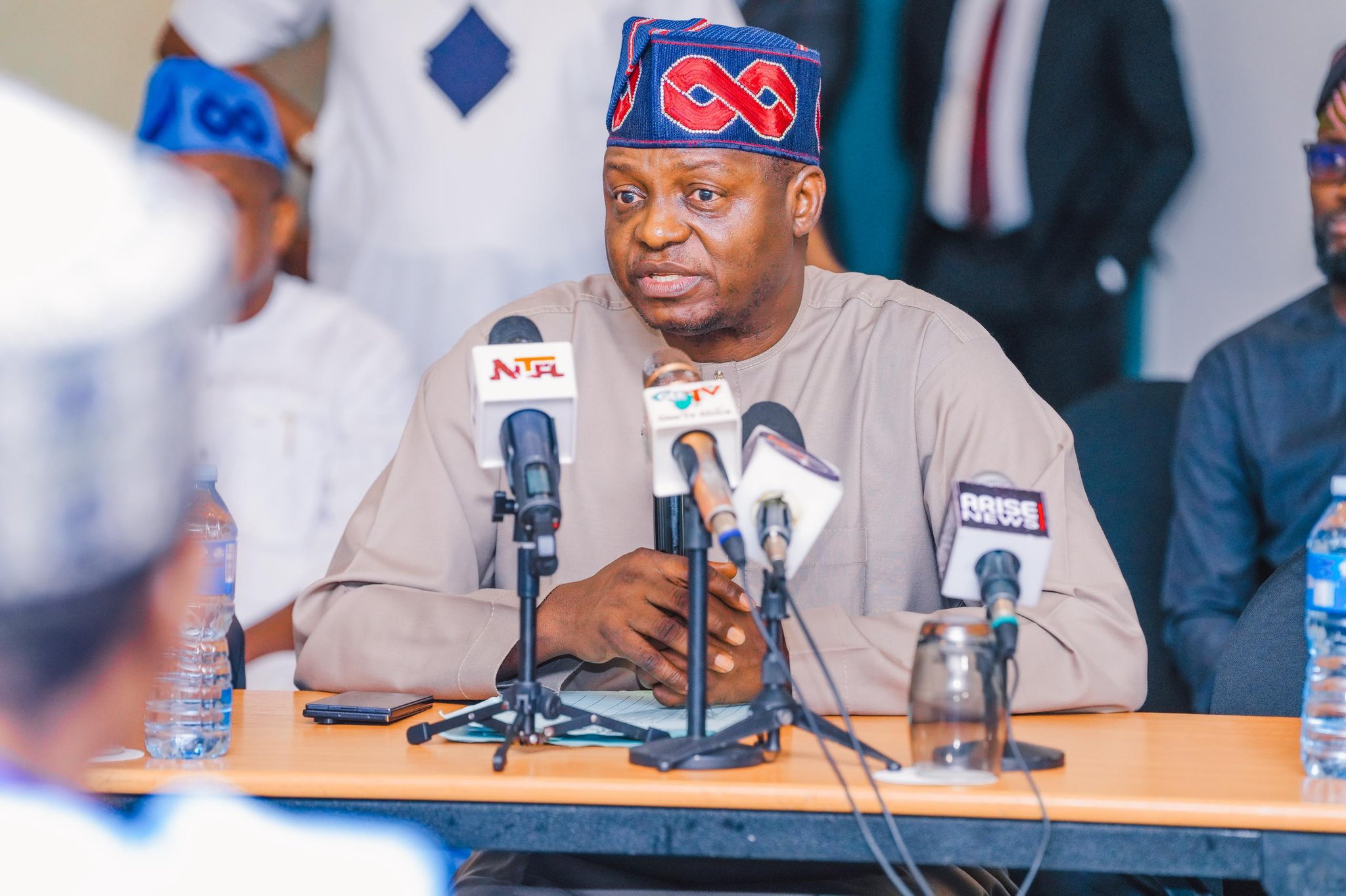 APC begin screening of aspirants for positions in its NWC with the screening of its incumbent National Chairman, Prof. Nentawe Yilwatda.