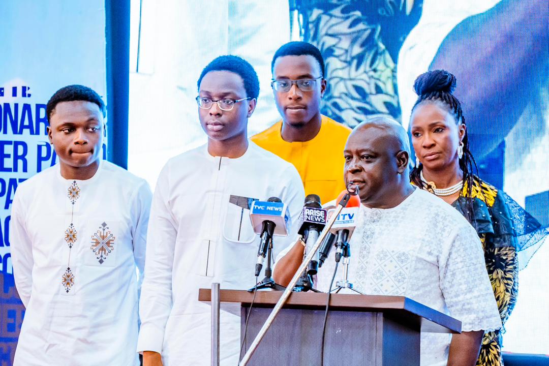 VP Kashim Shettima extols TVC News' Babajide Kolade-Otitoju's contributions to journalism and critical thinking at book launch in Abuja