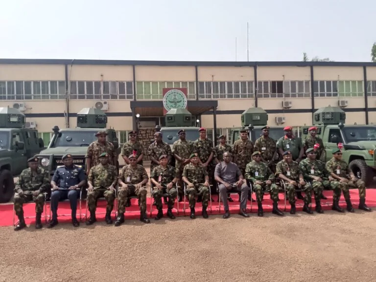 Nigerian Army takes delivery of 15 locally manufactured All-Terrain Combat Vehicles, codenamed "Vanquisher”, to boost operational efficiency