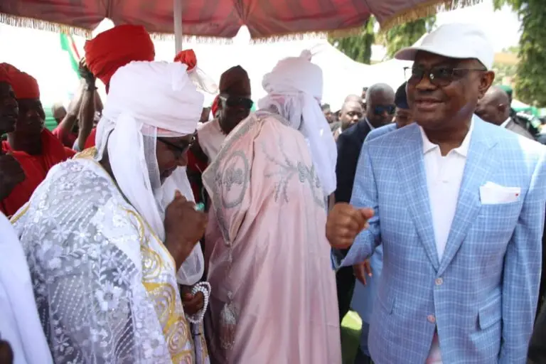 Minister Nyesom Wike upgrades in Chiefs in FCT with admonition that they should continue to support the administration of President Bola Tinubu