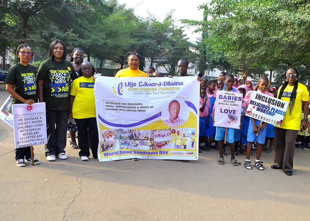 Ugo Edward-Dibiana Down Syndrome Foundation commemorates International Down Syndrome Day with call for greater societal inclusivity