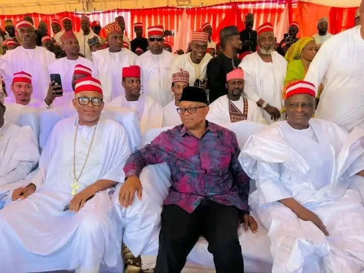 Peter Obi added that he was in Kano to felicitate with former NNPP presidential candidate, Musa Kwankwaso on the occasion of Eid-el-Fitr.