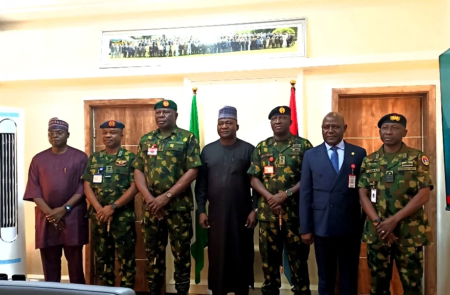 Defence Minister Christopher Musa meets Service Chiefs, senior military officers over resurgence of terrorists' attacks in North East