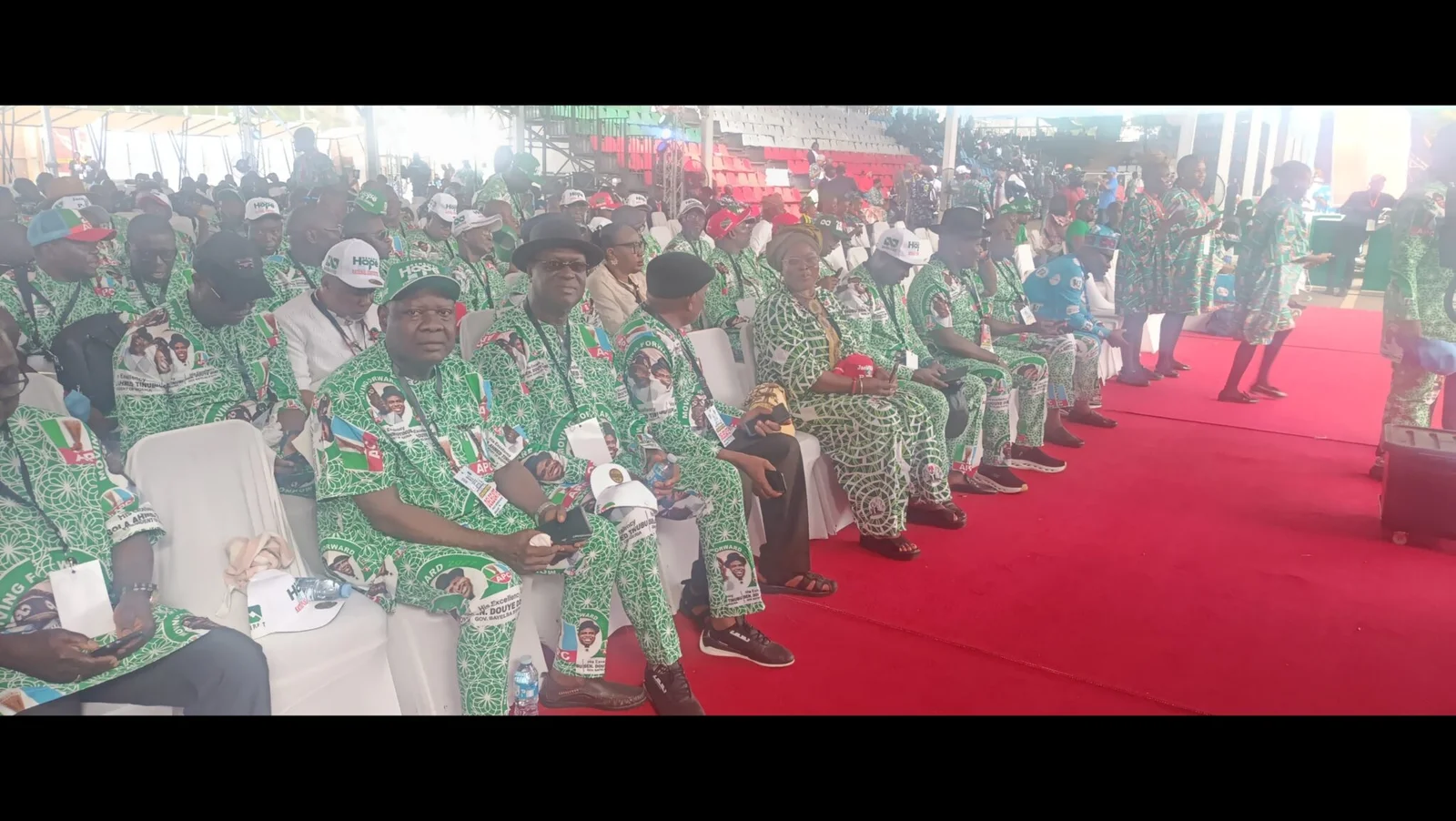 Delegates arrive APC national convention venue amidst tight security