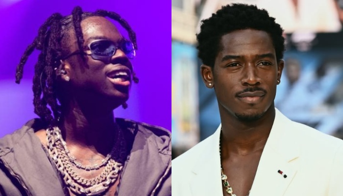 Rema and Damson Idris