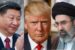 Xi Jinping, Trump and Khamenei