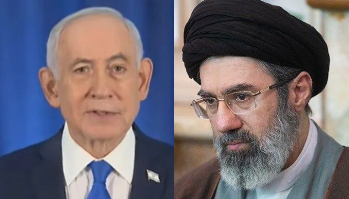 Netanyahu and Mojtaba Khamenei