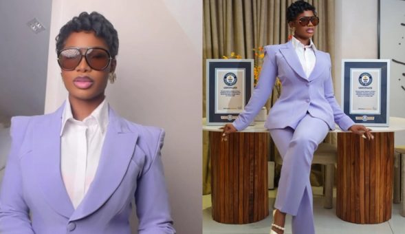 Tacha mourns late mother, shows off GWR plaques