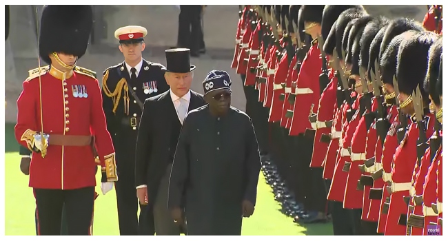 Tinubu and King Charles