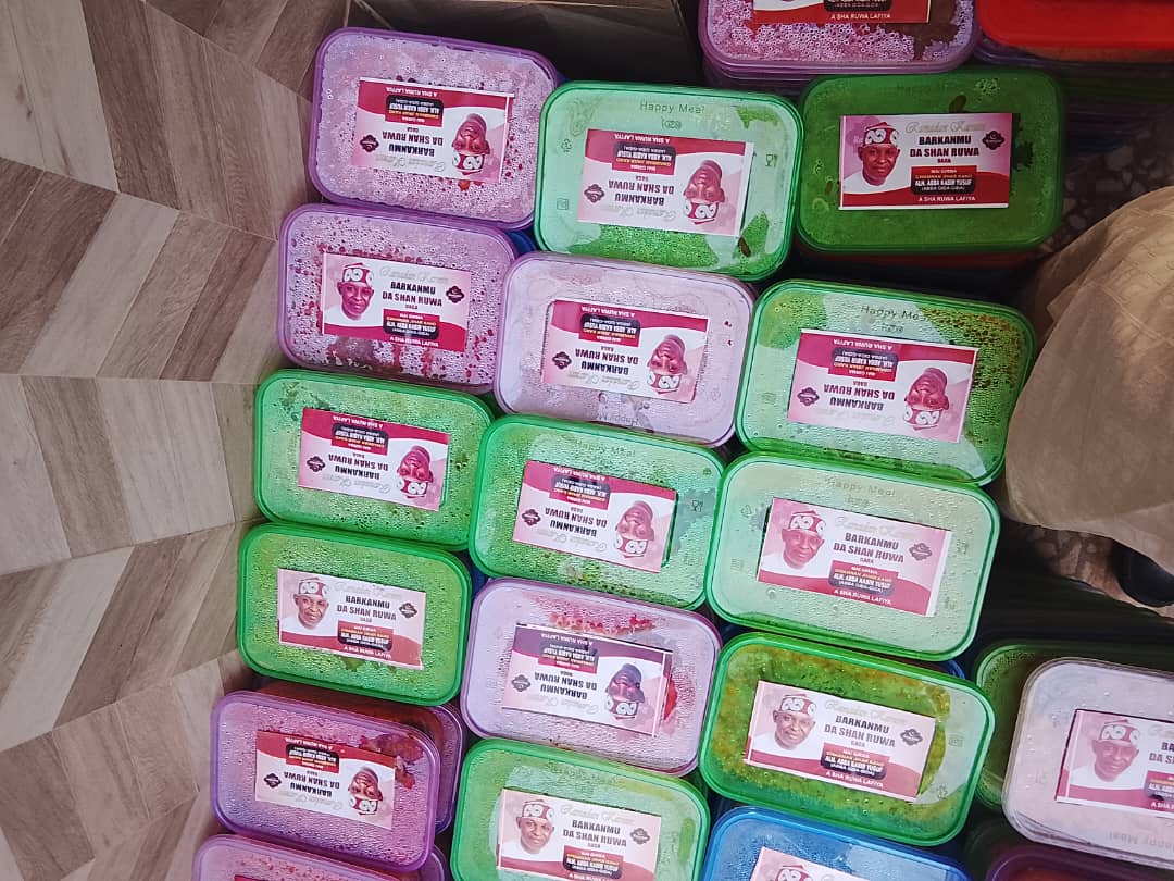 The feeding programme initiated by the Kano Govt is aimed at supporting vulnerable residents in the state during the holy month of Ramadan.