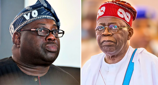 Dele Momodu and President Tinubu