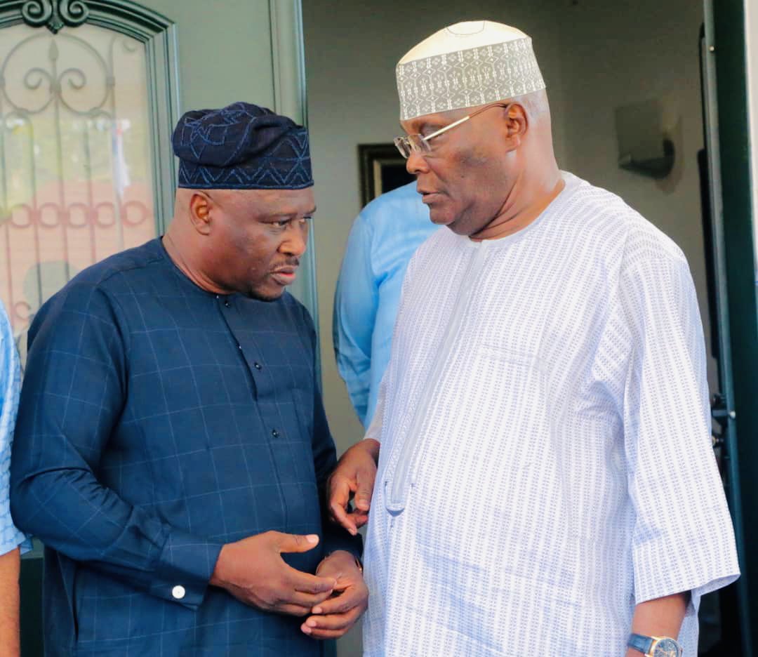 Gov Fintiri and Atiku