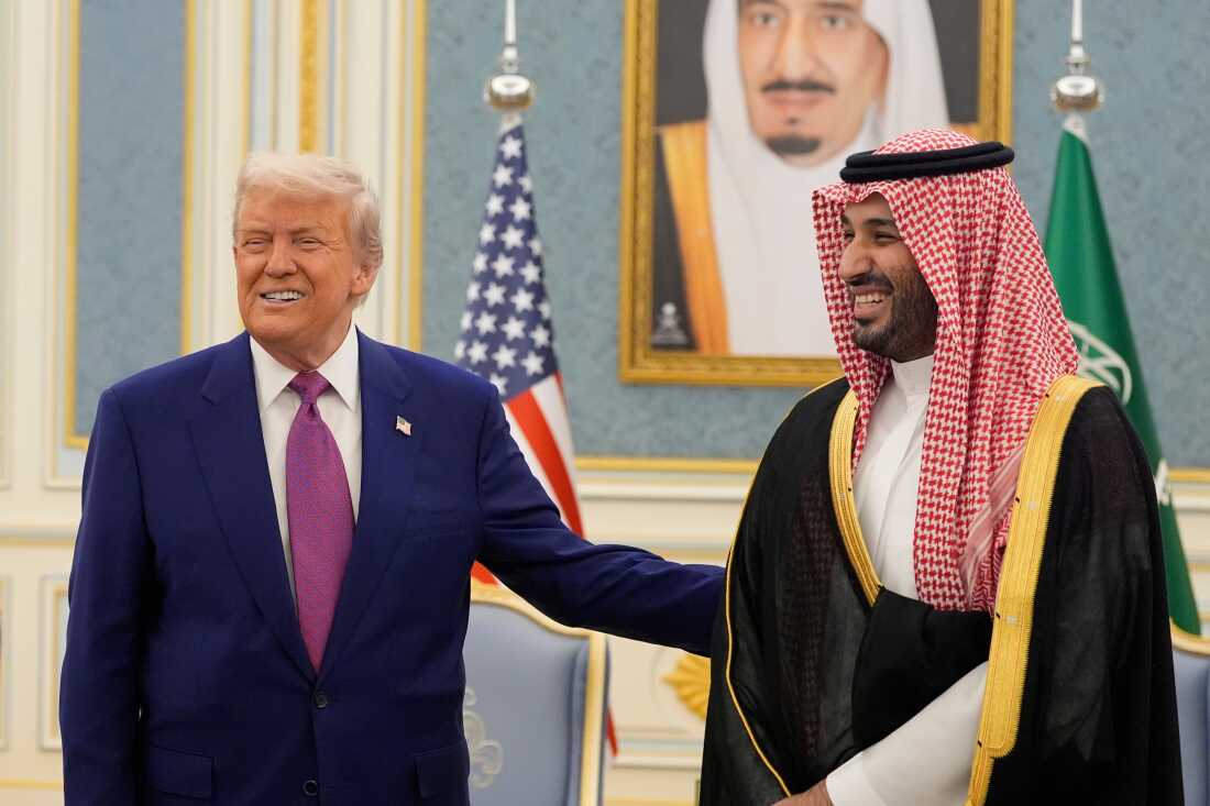 Trump and Saudi Arabia crown prince