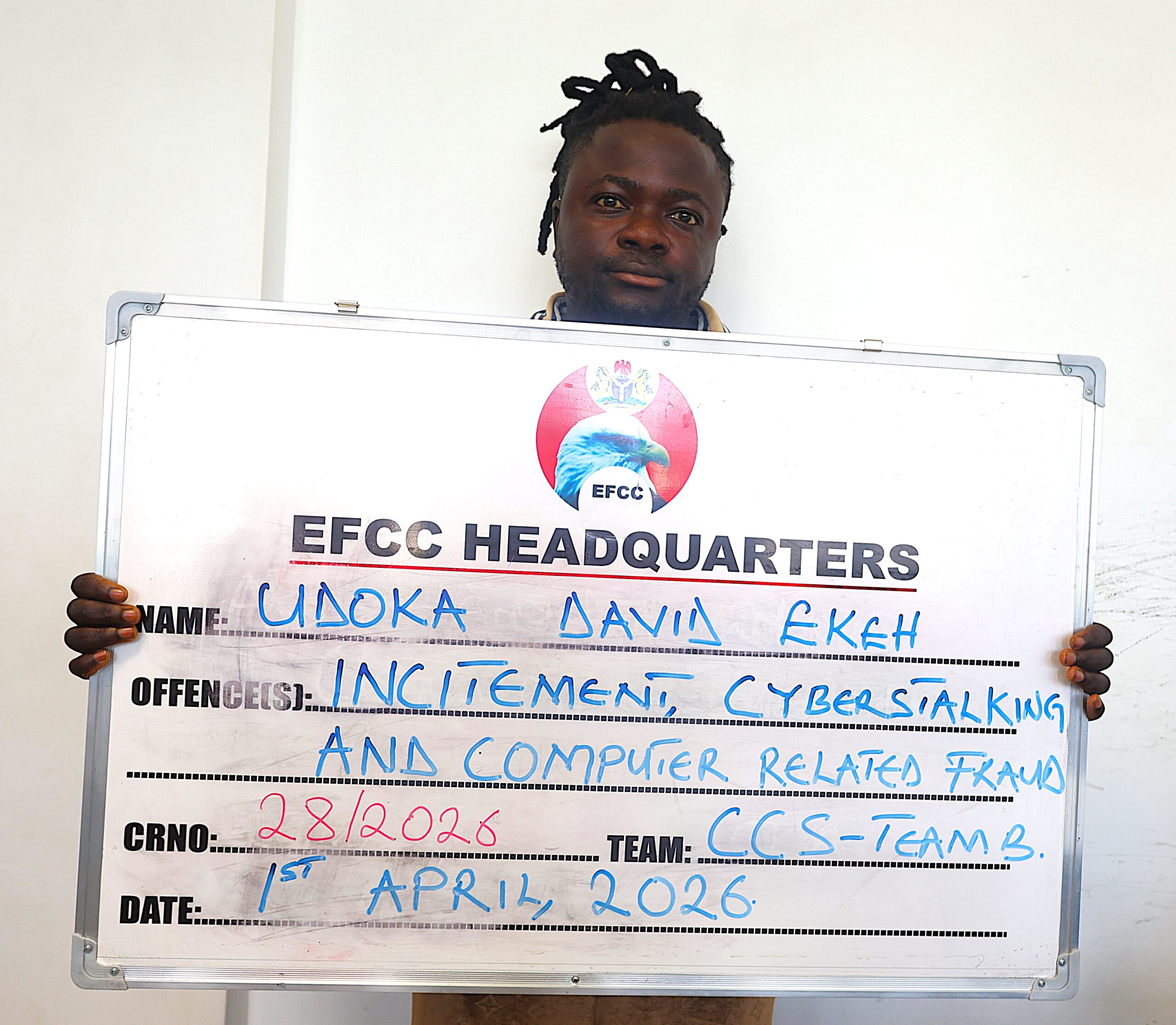 EFCC Arrests Tiktoker for False Information