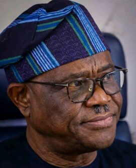 Wike’s moustache enters the history books!