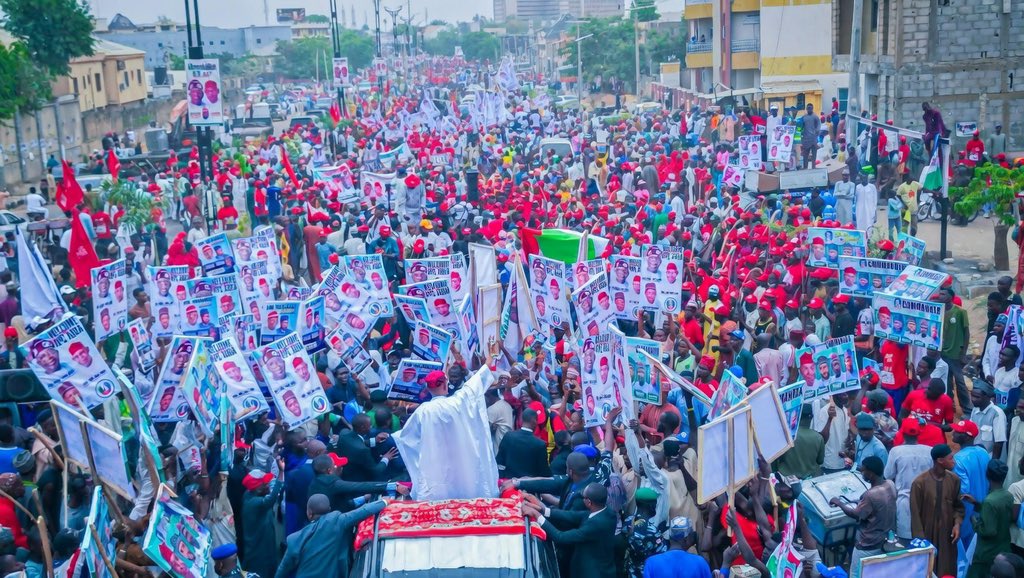 Gov. Yusuf in rousing welcome following post-defection engagement with APC leaders