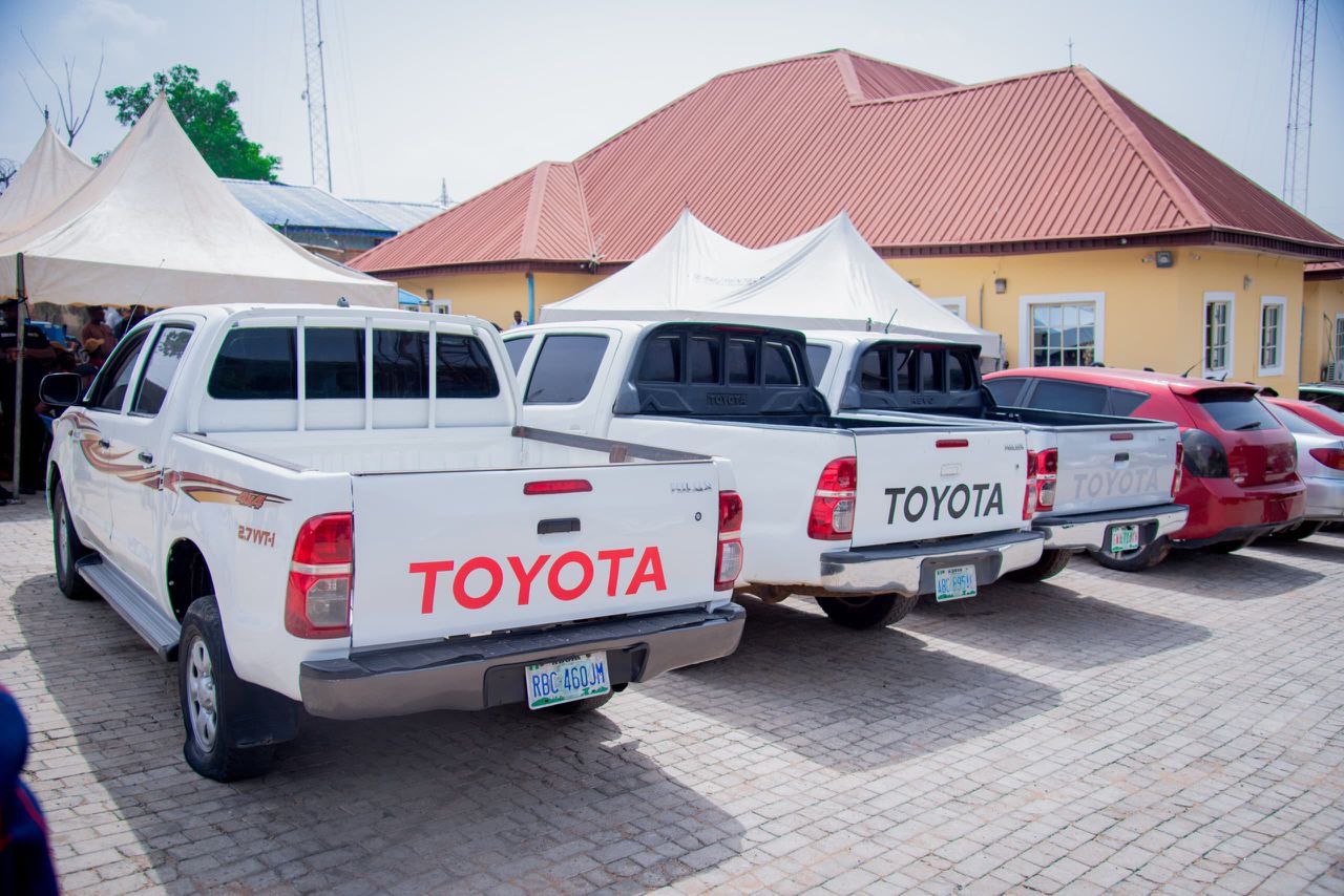 NPF ARRESTS NOTORIOUS ARMED ROBBERY SYNDICATE, RECOVERS 10 STOLEN VEHICLES IN KADUNA