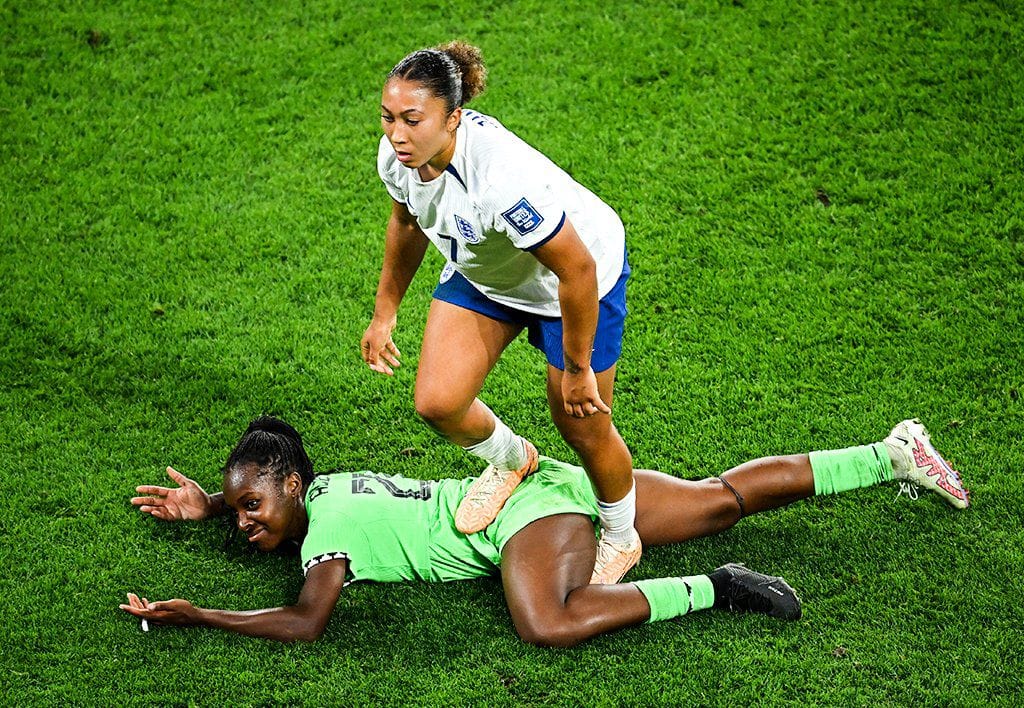 England stars rally round Lauren James after 'moment of madness' against Nigeria's Alozie