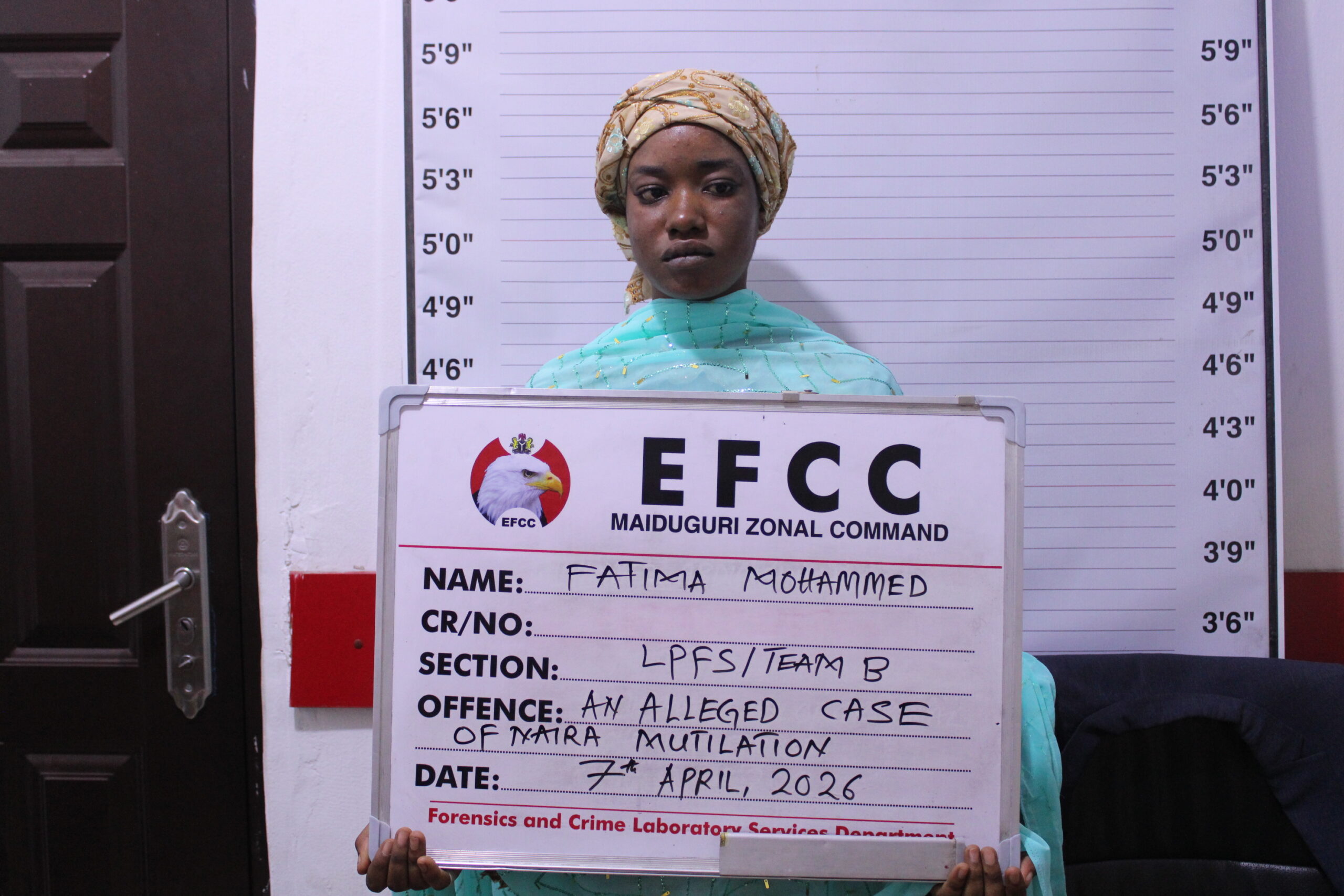 EFCC Arrests One for Naira Mutilation in Maiduguri