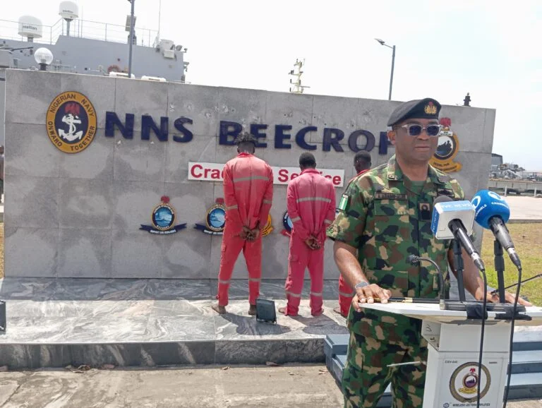 Navy hands over 3 Ghanian stowaways to immigration