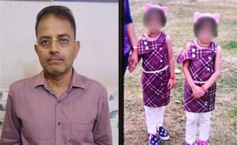 Man kills twin daughters