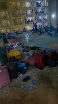Corpers forced to sleep outside as Lagos camp becomes overcrowded