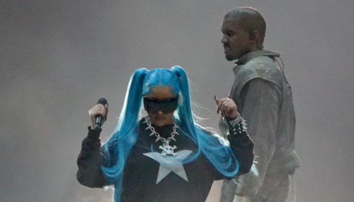 Kanye West and North West