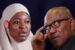 Aisha Yesufu and Peter Obi