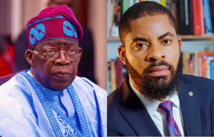 Deji Adeyanju and President Tinubu