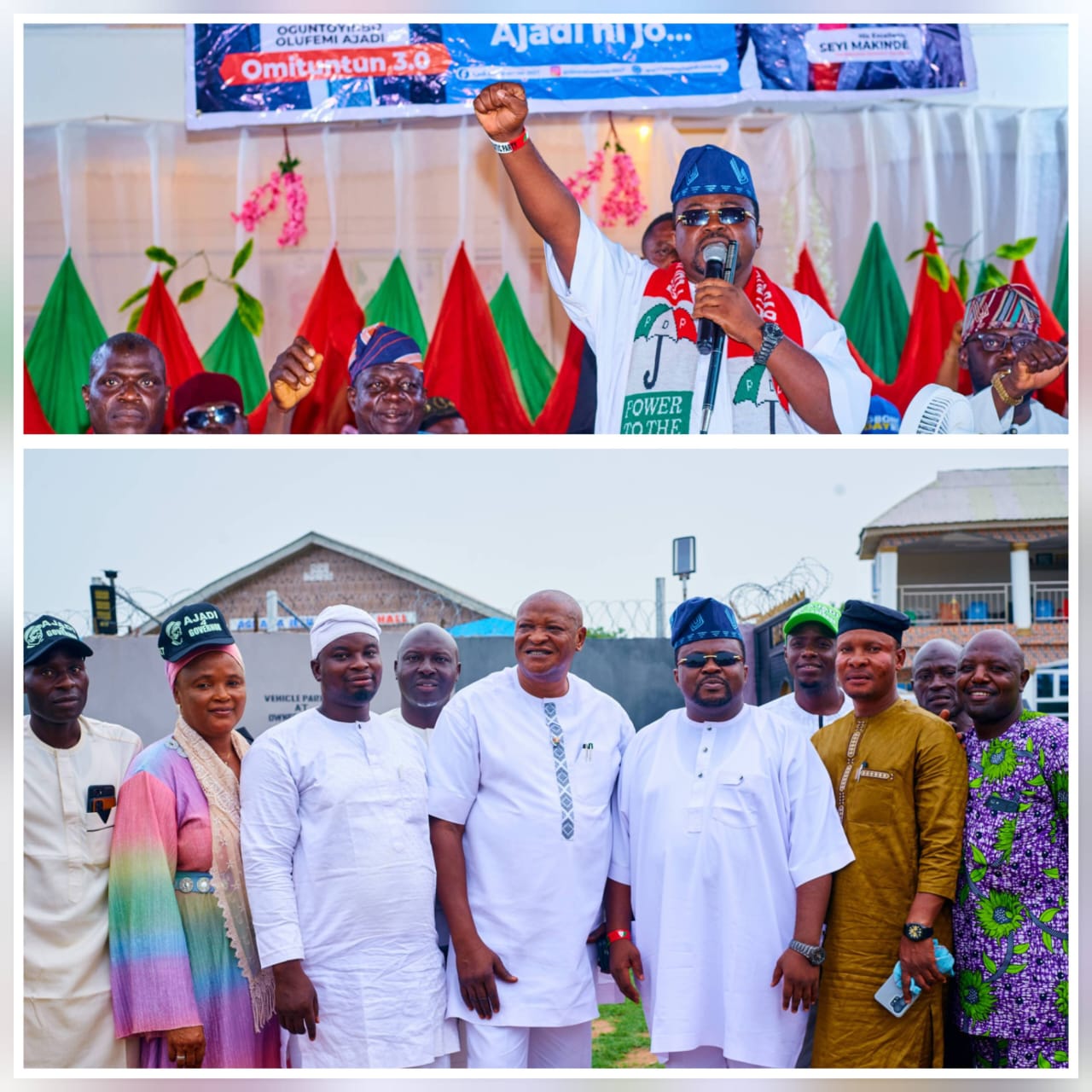 Oyo 2027: Ajadi Secures Oke-Ogun PDP Backing, Holds Closed-Door Talks with Samuel Adejumobi (Agbarapo)