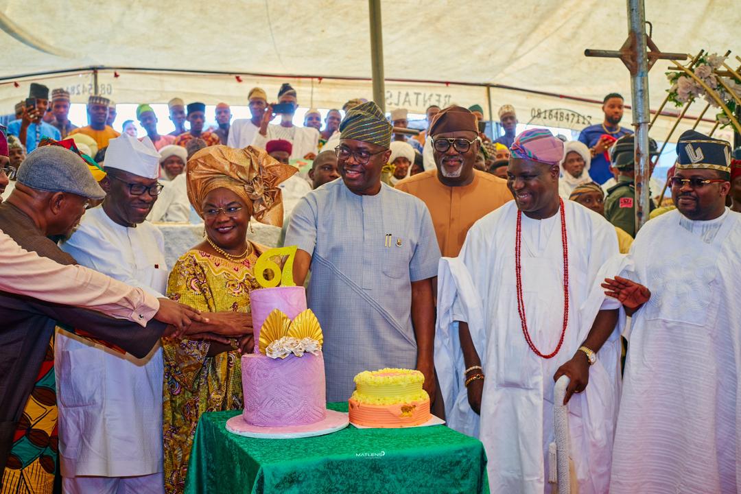 Oyo Agog as Makinde, Ajadi, PDP Big Names Celebrate Sunmonu at 67