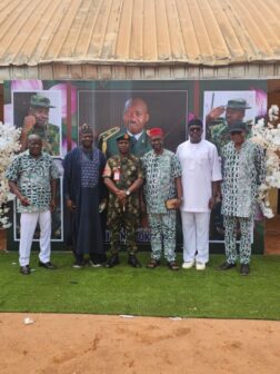 Governor Babagana Zulum has donated ₦50 million to the family of the late Lt. Col. OC Okolo, who was killed during terrorists' attack at Mandaragirau in Biu Local Government Area of Borno State on 16 February 2026.