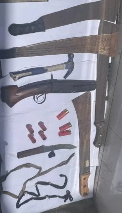 Police smash seven-man gang linked to multiple murder, armed robbery, stealing and cultism led by one 'Karube' in Lagos