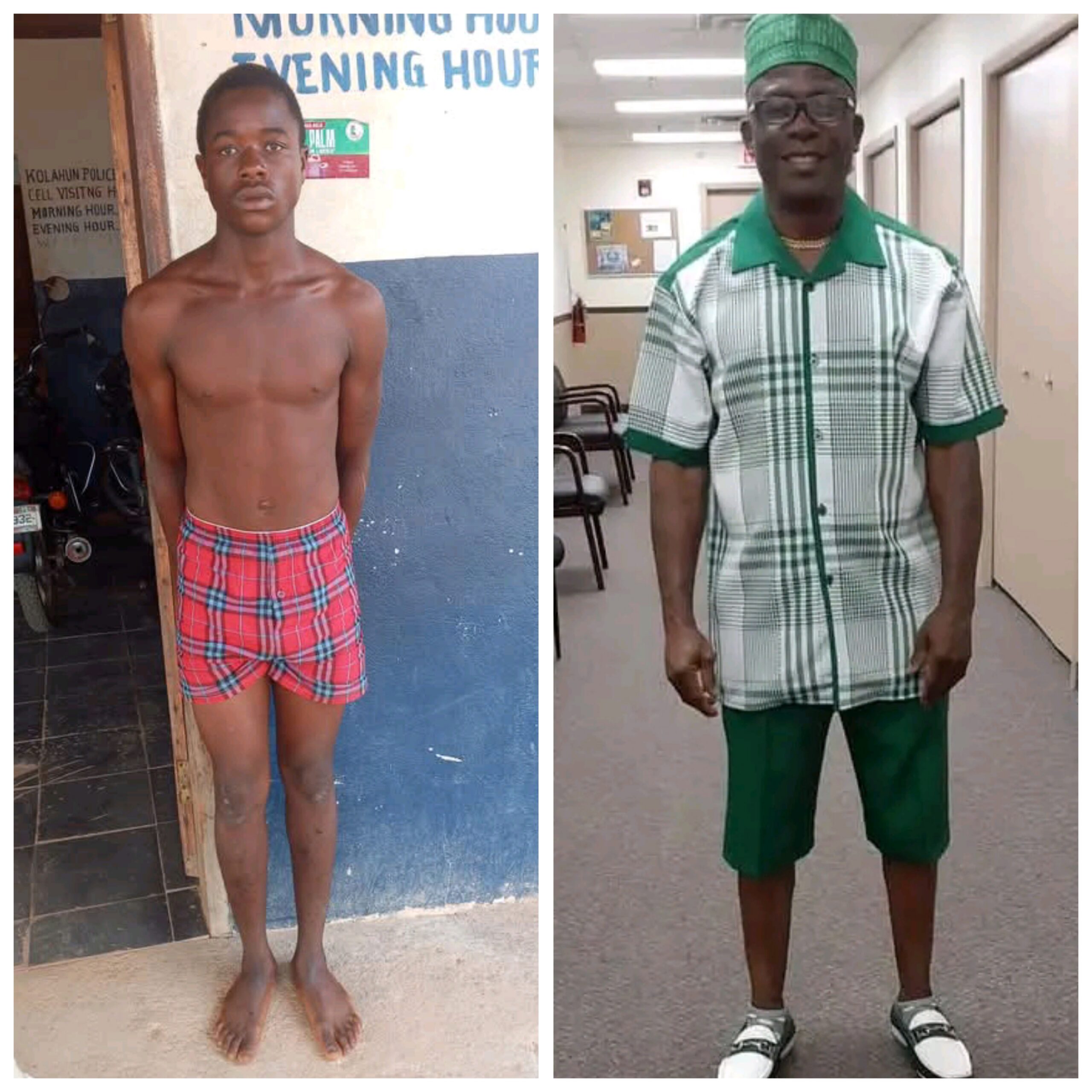 John K. Ndorbor, has  murdered his father, Joseph K. Ndorbor,