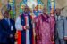 L-R: The Chancellor, Mr. Lanre Ogunlesi (SAN); Bishop of the Remo Diocese and Archbishop of the Ecclesiastical Province of Lagos, The Most Reverend Dr. Olusina Fape; Ogun State Governor, Prince Dapo Abiodun, and Akin Oshibajo (SAN), during the official opening of the first session of the 15th Synod of the Remo Anglican Diocese, themed “The Empty Tomb: An Authentic Proof of the Living Saviour, Jesus Christ,” held at Our Saviour’s Anglican Church, Ikenne, Ogun State, on Friday.