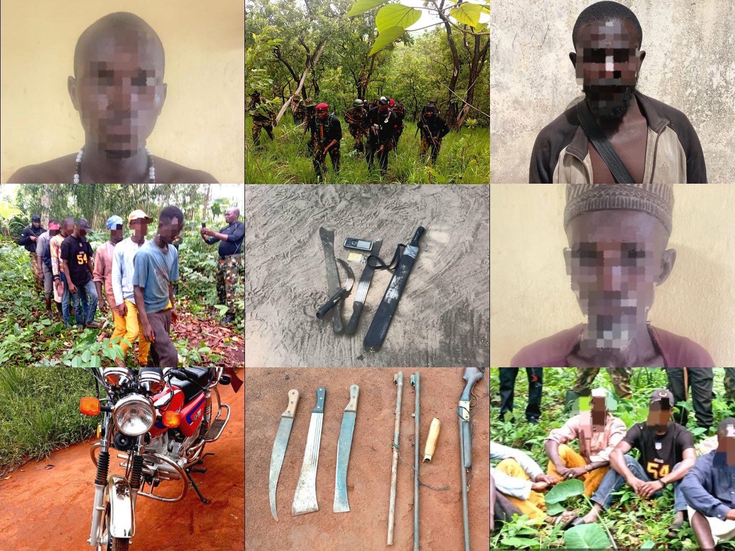 Troops nab 12 suspects in raids of Edo kidnappers' den