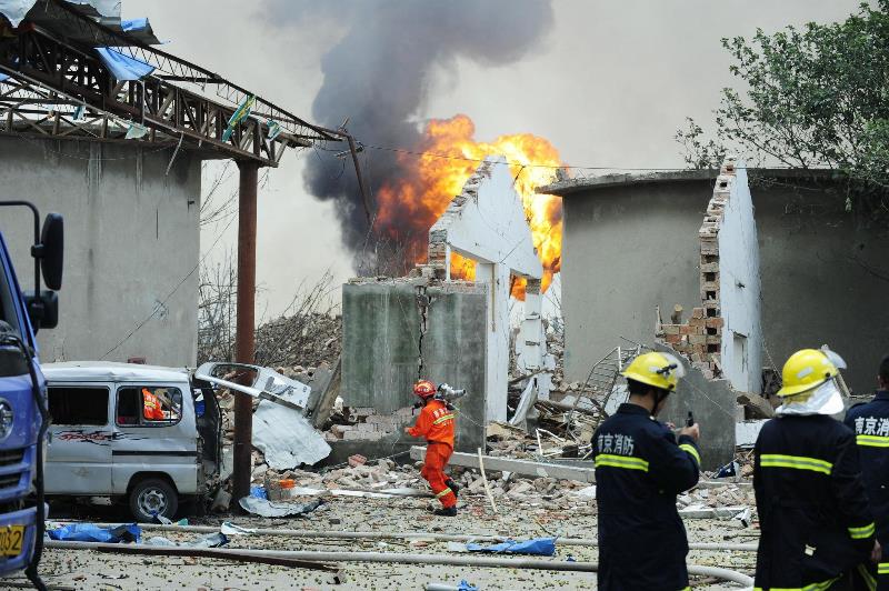 Deadly blast rips through China fireworks factory leaving 26 killed