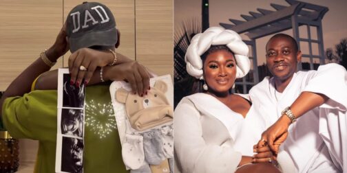 Lateef Adedimeji, Mo Bimpe welcomes triplets