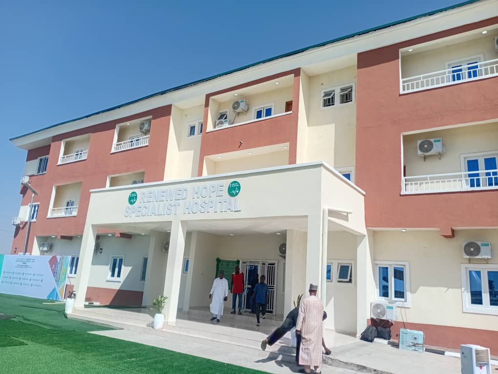 FG delivers 100-bed Renewed Hope Specialist Hospital in Zaria