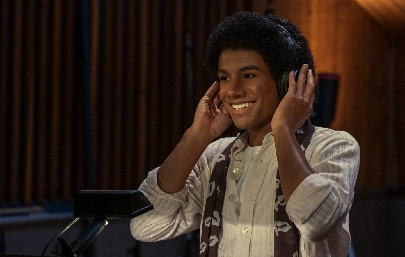 Jaafar Jackson as Michael Jackson in the film 'Michael'. CREDIT: Universal Pictures