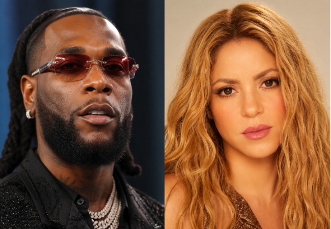 Burna Boy and Shakira