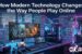 How Modern Technology Changes the Way People Play Online