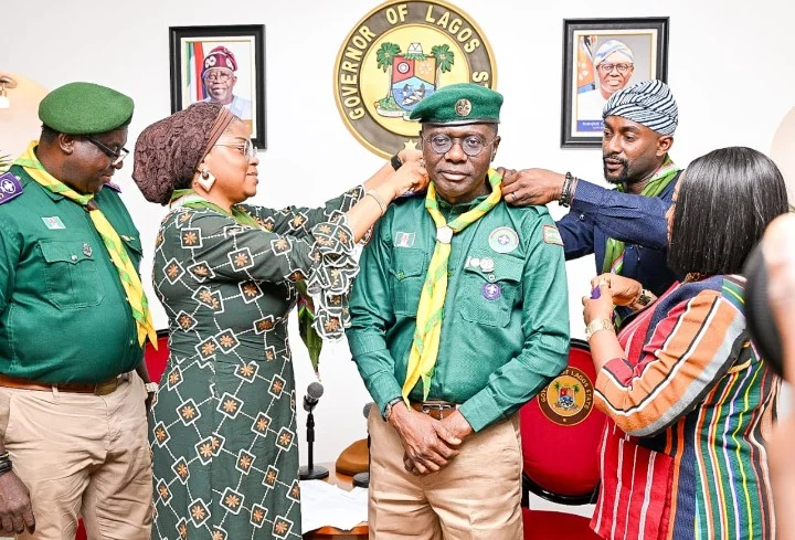 Sanwo-Olu backs scouts as new patron