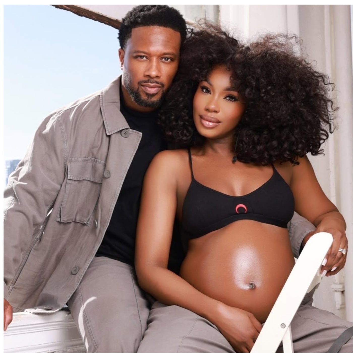 Sharon Ooja announces birth of first child with husband Ugo Nwoke