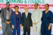 L–R: Mr. Ishmael Balogun (President, Nigerian-Indonesian Chamber of Commerce and Industry), Mrs. Korede Demola-Adeniyi (Executive Director, Commercial & Institutional Banking – Lagos & Southwest, The Alternative Bank), H.E. Bambang Suharto (Indonesian Ambassador to Nigeria), Mr. Hassan Yusuf (Managing Director, The Alternative Bank), Mrs. Titi Fowora (CEO, Inu Designs)