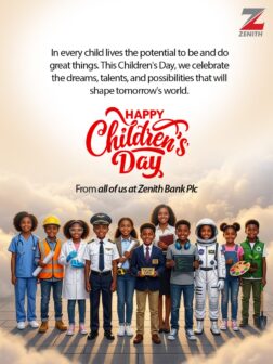 Zenith Bank elevates focus on children, renewing commitment to raising tomorrow's leaders