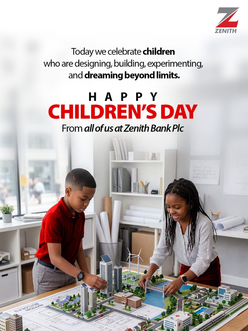 Zenith Bank elevates focus on children, renewing commitment to raising tomorrow's leaders